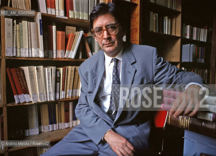 30/04/1995 VENEZIA. Mario Isnenghi, italian historian. ©Andrea Merola/Rosebud2