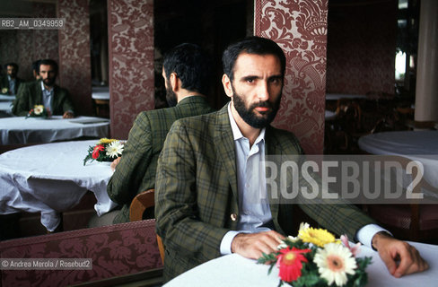 02/09/1990 VENEZIA. Michele Mari, italian writer. ©Andrea Merola/Rosebud2