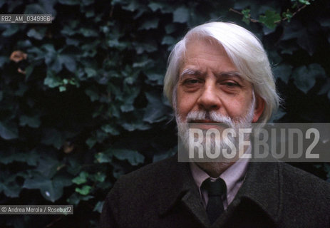 16/12/1982 VENEZIA. Giovanni Raboni, italian poet. ©Andrea Merola/Rosebud2