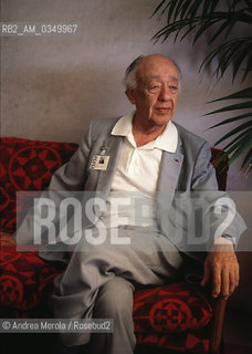 11/09/1986 VENEZIA. Eugene Jonesco, romanian-french playwright. ©Andrea Merola/Rosebud2