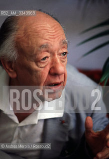 11/09/1986 VENEZIA. Eugene Jonesco, romanian-french playwright. ©Andrea Merola/Rosebud2