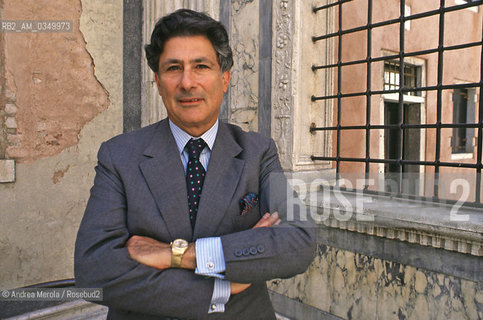 20/05/1995 VENEZIA. Edward Said, palestinian-Us writer. ©Andrea Merola/Rosebud2