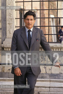 20/05/1995 VENEZIA. Edward Said, palestinian-Us writer. ©Andrea Merola/Rosebud2