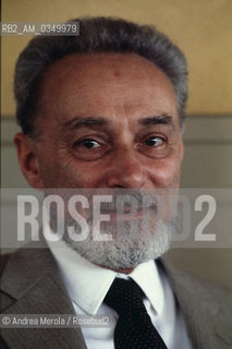 05/09/1982 VENEZIA. Primo Levi, italian writer. ©Andrea Merola/Rosebud2