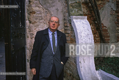 12/12/ 1994 VENEZIA. Vittorio Strada, italian philologist and slavicist. ©Andrea Merola/Rosebud2