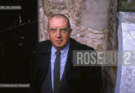 12/12/ 1994 VENEZIA. Vittorio Strada, italian philologist and slavicist. ©Andrea Merola/Rosebud2