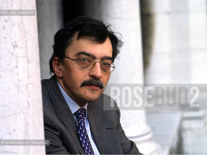 12/04/1995 VENEZIA. Cesare De Michelis, italian editor ©Andrea Merola/Rosebud2