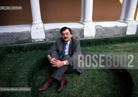 12/04/1995 VENEZIA. Cesare De Michelis, italian editor ©Andrea Merola/Rosebud2