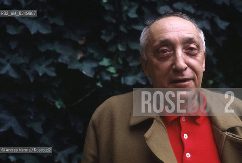 16/12/1982 VENEZIA. Francesco Leonetti, italian writer and poet. ©Andrea Merola/Rosebud2