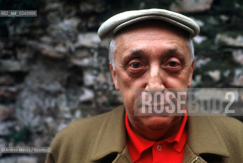 16/12/1982 VENEZIA. Francesco Leonetti, italian writer and poet. ©Andrea Merola/Rosebud2