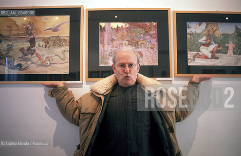 09/02/1998 VENEZIA. Jean Giraud Moebius, french cartoonist and writer. ©Andrea Merola/Rosebud2