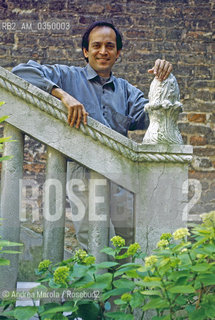 15/06/1995 Venezia. Vikram Seth, indian writer. ©Andrea Merola/Rosebud2