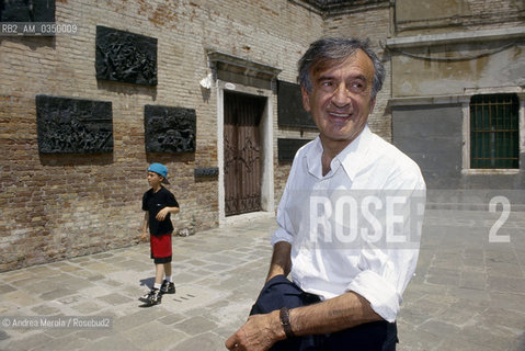 Venice, june 1995. Elie Wiesel, israelian writer. ©Andrea Merola/Rosebud2