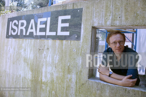 Venice june 1995. David Grossman, israelian writer. ©Andrea Merola/Rosebud2