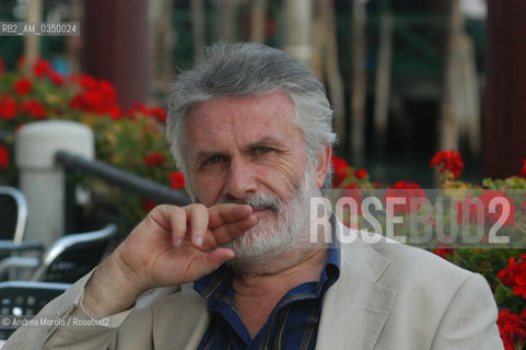 Venice 16 september 2005. Raffaele Nigro, italian writer. ©Andrea Merola/Rosebud2