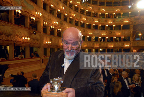 Venice 10 september 2006. Salvatore Niffoi, italian writer. ©Andrea Merola/Rosebud2