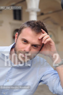 Venice 01 july 2008. Paolo Giordano, italian writer. ©Andrea Merola/Rosebud2