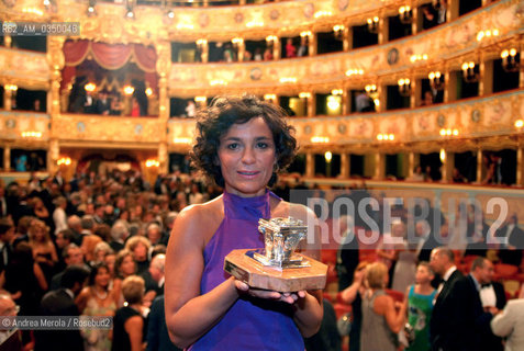 Venice 01 september 2007.  Mariolina Venezia, italian writer. ©Andrea Merola/Rosebud2