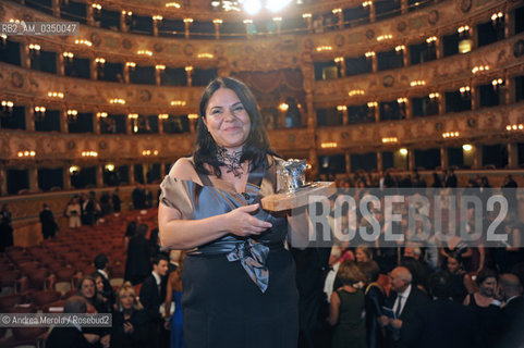 Venice 4 september 2010.  Michela Murgia, italian writer. ©Andrea Merola/Rosebud2