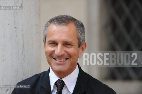 Venice 22 june 2010. Gianrico Carofiglio, italian writer . ©Andrea Merola/Rosebud2