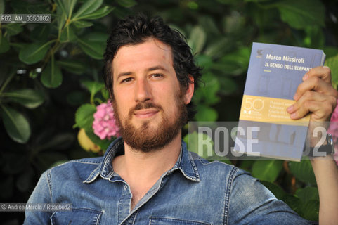 Venice 26 june 2012. Marco Missiroli, italian writer. ©Andrea Merola/Rosebud2