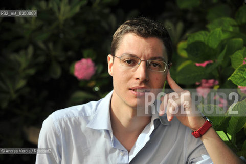 Venice 26 june 2012. Giovanni Montanaro, italian writer. ©Andrea Merola/Rosebud2