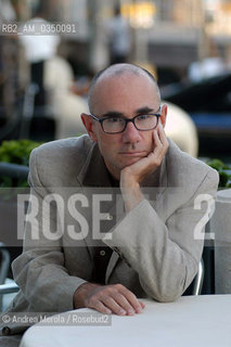 Venice 17 september 2004. Luigi Guarnieri, italian writer. ©Andrea Merola/Rosebud2