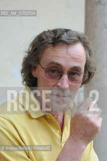 Venice 10 june 2009. Andrea Vitali, italian writer. ©Andrea Merola/Rosebud2