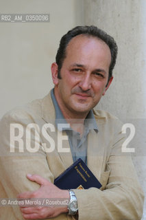 Venice 10 june 2009. Francesco Recami, italian writer. ©Andrea Merola/Rosebud2