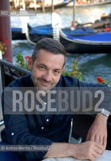 Venice 31 august 2007. Alessandro Zaccuri, italian writer. ©Andrea Merola/Rosebud2