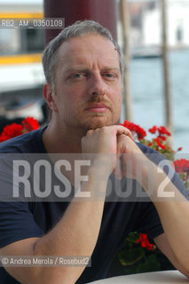 Venice 16/09/2005.  Antonio Scurati, italian writer. ©Andrea Merola/Rosebud2