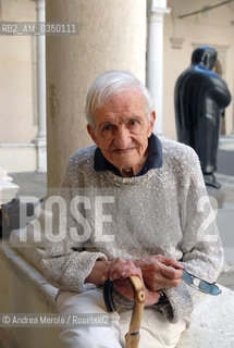 Venice 31/08/2007. Carlo Fruttero, italian writer. ©Andrea Merola/Rosebud2