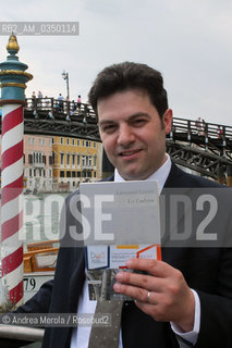 Venice 25/06/2015.  Giovanni Cocco, italian writer. ©Andrea Merola/Rosebud2