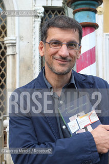 Venice 25/06/2013.  Fabio Stassi, italian writer. ©Andrea Merola/Rosebud2