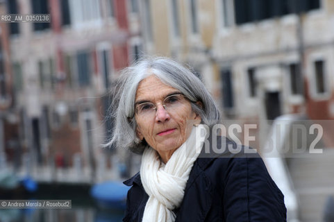 Venice 14 november 2010. Donna Leon, Us thriller writer. ©Andrea Merola/Rosebud2