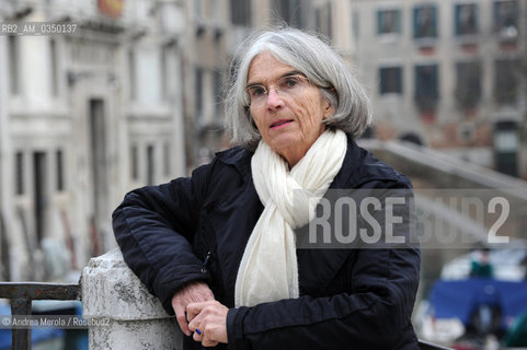 Venice 14 november 2010. Donna Leon, Us thriller writer. ©Andrea Merola/Rosebud2