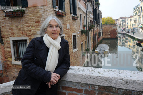 Venice 14 november 2010. Donna Leon, Us thriller writer. ©Andrea Merola/Rosebud2