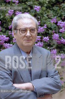 Venice june 1995. Virgilio Scapin, italian writer. ©Andrea Merola/Rosebud2