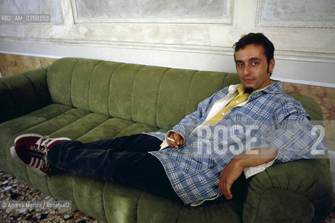 Venice june 1995. Enrico Brizzi, italian writer. ©Andrea Merola/Rosebud2