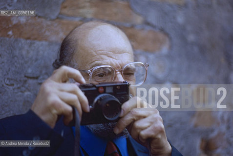 Venice, june 1995 . Allen Ginsberg, Us poet. ©Andrea Merola/Rosebud2