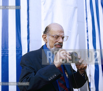 Venice june 1995. Allen Ginsberg, Us poet. ©Andrea Merola/Rosebud2