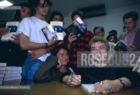 Venice june 1995. Fernanda Pivano, italian writer and journalist. ©Andrea Merola/Rosebud2