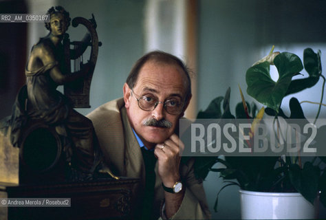 Venice june 1994. Antonio Tabucchi, italian writer. ©Andrea Merola/Rosebud2