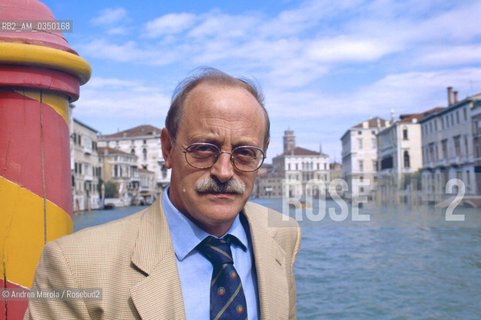 Venice june 1994. Antonio Tabucchi, italian writer. ©Andrea Merola/Rosebud2