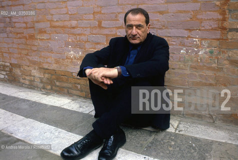 Venice 30/04/1995. Vincenzo Cerami, italian writer. ©Andrea Merola/Rosebud2