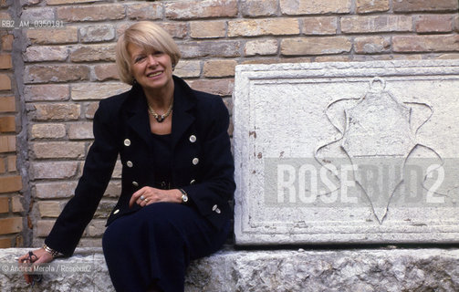 Venice 30/04/1995. Jacqueline Risset, french poetess. ©Andrea Merola/Rosebud2