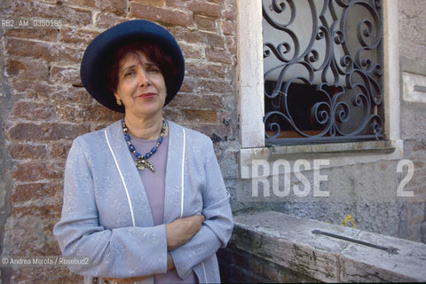 Venice 04/06/1999. Assia Djebar, algerian writer and poetess. ©Andrea Merola/Rosebud2