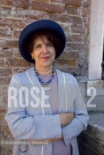 Venice 04/06/1999. Assia Djebar, algerian writer and poetess. ©Andrea Merola/Rosebud2