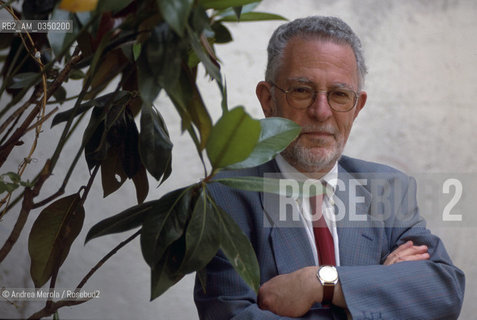 Venice 03/06/1999. Amos Luzzato, italian writer and essayist. ©Andrea Merola/Rosebud2