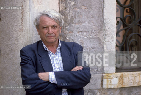 Venice 03/06/1999. Predag Matvejevic, croatian writer. ©Andrea Merola/Rosebud2